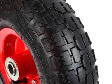 НАКАЧЕННОЕ КОЛЕСО КОЛЕСО 3,50-4 260 мм В КОМПЛЕКТЕ, ОБОД + ТРУБКА