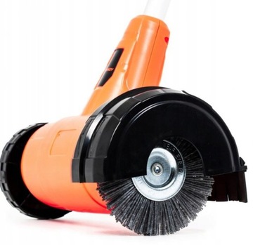 ЩЕТОЧНО-ОЧИСТИТЕЛЬНАЯ МАШИНА ДЛЯ ОЧИСТКИ БРУСТОЧКИ, СОРНЯКОВ, МХОВЫХ ШВОВ 400ВТ