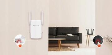 WZMACNIACZ SYGNAŁU WiFi SIECI 2,4 i 5ghz REPEATER