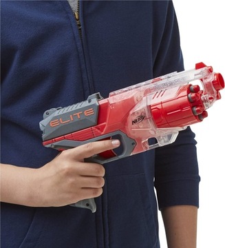 НАБОР ПИСТОЛЕТА NERF N STRIKE ELITE DISRUPTOR С КРАСНОЙ СТРЕЛКОЙ