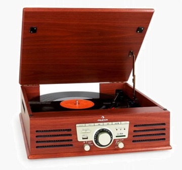 Gramofon Auna TT-92W brązowy