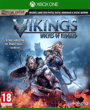 VIKINGS WOLVES OF MIDGARD GRA XBOX ONE + PLAKAT