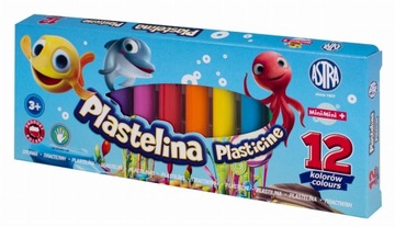 Plastelina Mini Mini 12 kolorów