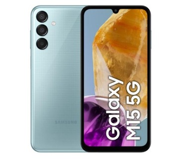 Smartfon Samsung M15 M156 5G ds 4/128GB Niebieski