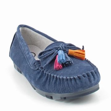 FILIPPO DP6136/24 Мокасины ТЕМНО-СИНИЕ МЯГКАЯ КОЖА - 77819/41