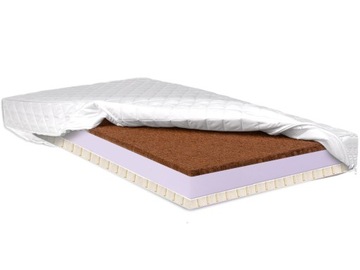 Materac 80x190 piankowy mega lateks i kokos H3 H5
