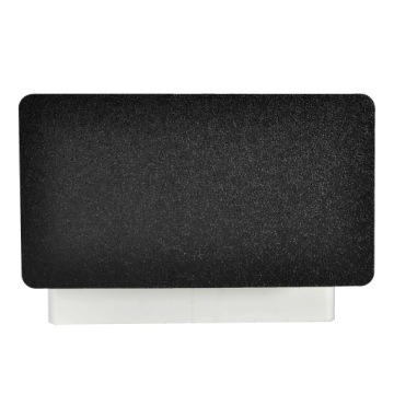 колпачок / вентиляционный канал торцевой 110x55 черный