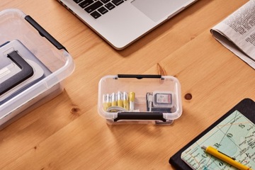 КОРОБКА ПЛАСТИКОВЫЙ КОНТЕЙНЕР С КРЫШКОЙ ORPLAST Simple 1,6 л