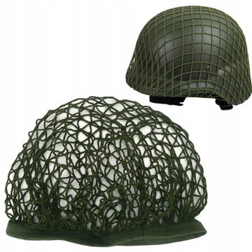 WOJSKOWA SIATKA KAMUFLAŻOWA NA HEŁM KASK