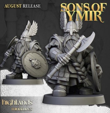 Dwarf Veterans #2 AS Highlands Miniatures