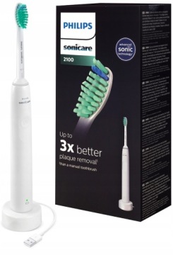 Щіточка Philips Sonicare 2100 HX3651/13 Біла Уцінка