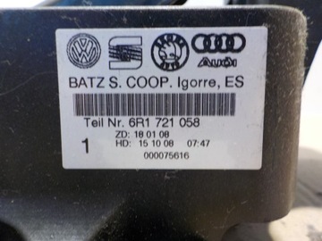 SEAT IBIZA IV 1.4B 2009 ПЕДАЛЬ ТОРМОЗА 6R1721058