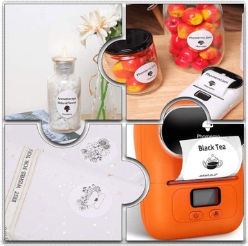 Этикетки для принтера Phomemo M110 M120 M200 M220 M221 50х50мм круглые