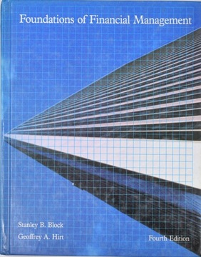 Foundations of Financial Management Block ,Hirt