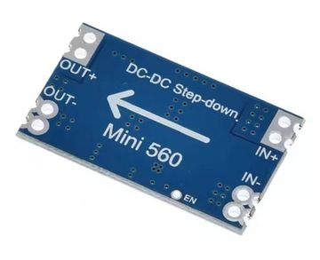 PRZETWORNICA NAPIĘCIA STEP-DOWN 7-20V-->5V 5A MINI560