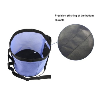 Opakowanie 2 worków na paszę dla koni, wytrzymały elastyczny pasek z PVC, powolne podawanie siana