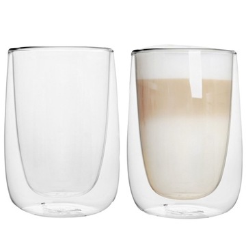 SZKLANKI DO KAWY LATTE TERMICZNE 250 ML KOMPLET