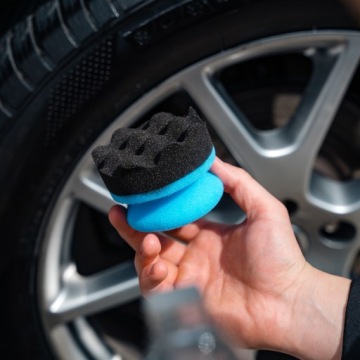 K2 TIRE APPLICATOR, пластиковая губка для протирания шин
