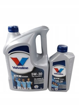 VALVOLINE SYNPOWER FE 5W30 6L OLEJ SILNIK GRATIS