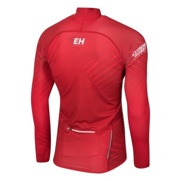 Толстовка мужская для бега POLAND PRIME RED 2XL EXTREME HOBBY
