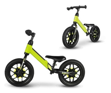 Поездка на беговеле на Qplay Spark Green