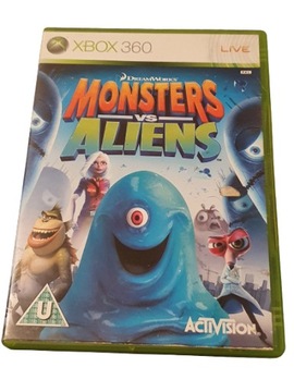 XBOX 360 MONSTERS VS ALIENS GRA X360