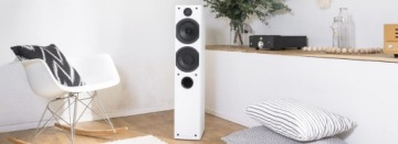 KOLUMNA PODŁOGOWA TRIANGLE PLAISIR KARI BIAŁA HIFI