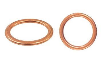 НАДУВАННЫЕ МЕДНЫЕ ШАЙБЫ НАБОР МЕДНЫХ ШАЙБ MIX COPPER 95 EL