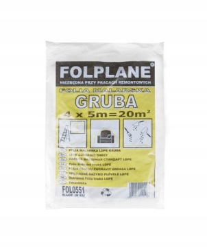 PAINTER Folia Malarska GRUBA 4x5m