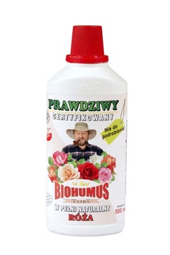 BIOHUMUS EXTRA Nawóz Naturalny Do Róż 0,5L