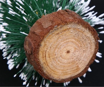 25 CM Mała Choinka LED ŻÓŁTY Figurka Stroik