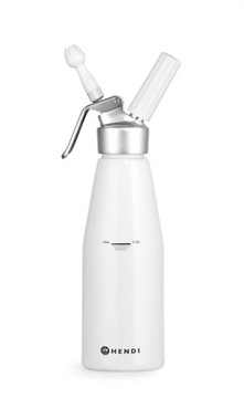Сифон для взбитых сливок и соусов 1л Hendi + аксессуары