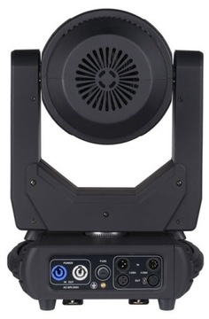 GŁOWICA RUCHOMA MOCNE OŚWIETLENIE SCENY CLUB LED LIGHT4ME VENOM ZOOM 350