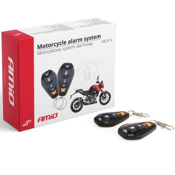 ALARM MOTOCYKLOWY centralka piloty syrena KPL Amio