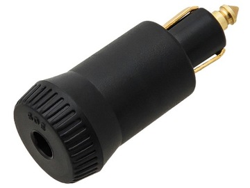 WTYK WTYCZKA GNIAZDA ZAPALNICZKI SAMOCHÓD DIN 12/24V 6mm MINI BEZ LUTOWANIA