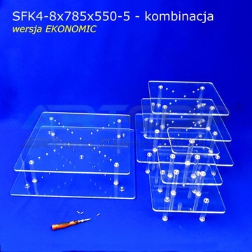 Тарелка из оргстекла на 100 порций, Торты, Печенье