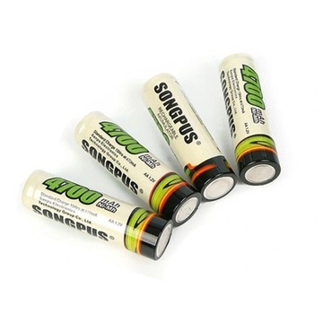 4 шт. АККУМУЛЯТОР AA R6 4700 мАч FINGERS