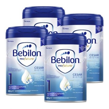 Bebilon Profutura Cesarbiotik 1 Mleko początkowe Zestaw 4x800g