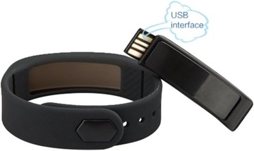 Спортивная повязка-шагомер, черный активный 3D T5 USB-фитнес-браслет