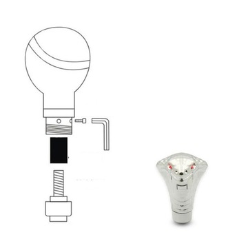 УНИВЕРСАЛЬНАЯ РУЧКА ПЕРЕКЛЮЧЕНИЯ ПЕРЕДАЧ КОЖАНЫЙ ТЮНИНГ