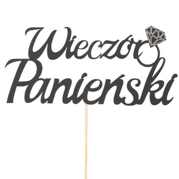 Topper Dekoracja Ozdoba Na Wieczory Panieńskie