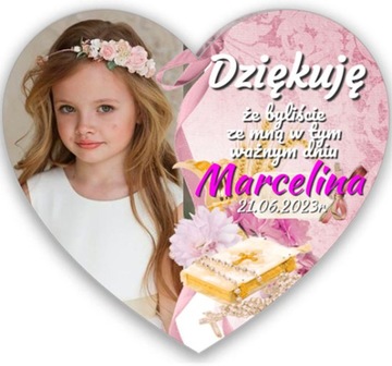 Благодарим гостей Первого Причастия. Благодарим сувенир МАГНИТ + КОНВЕРТ.