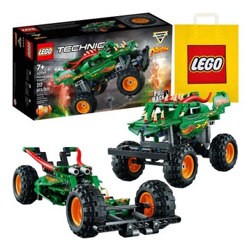 LEGO Technic 2 в 1 — Дракон Monster Jam (42149)