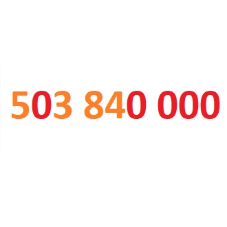 503 84 0000 starter orange złoty numer gsm prepaid sim eSIM 000 00000 #2L