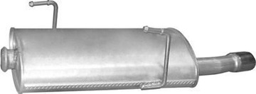 PL 19.507 TLUMIK PLOCIENNIK KONCOWY PEUGEOT 206 1
