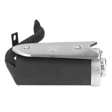 Замена выхлопной трубы скутера из металлического сплава