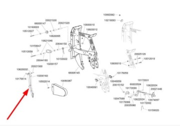 10200183 Зернопроводящая трубка для фотоэлемента