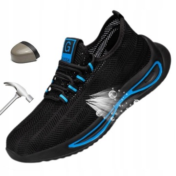 BUTY ROBOCZE PÓŁBUTY LEKKIE ODDYCHAJĄCE 36-46