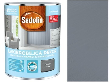 Краситель Sadolin DEKOR Темно-серый 2,5л