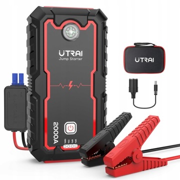 5w1 POWERBANK BOOSTER JUMP STARTER 12V 2000A